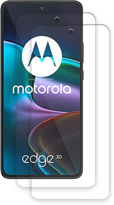 ARBAN Edge To Edge Tempered Glass for Motorola Edge 30 TEMPERED GUARD FRONTP2(Pack of 2)