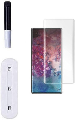 Mersal Edge To Edge Tempered Glass for Samsung Galaxy Note 10, UV Temper Glass Edge to Edge Coverage Glass(Pack of 1)