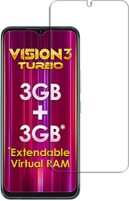 MUTAALI Tempered Glass Guard for itel Vision 3 Turbo(Pack of 1)
