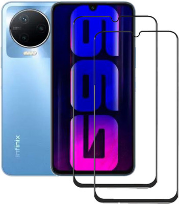 NSTAR Edge To Edge Tempered Glass for Infinix Note 12 Pro(Pack of 2)