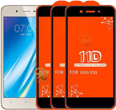 HQ Protection Edge To Edge Tempered Glass for VIVO Y53(Pack of 3)