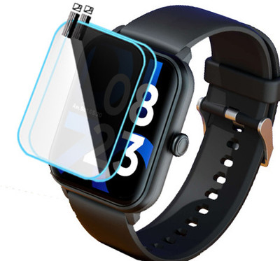 EZGER Edge To Edge Tempered Glass for DIZO Watch D2(Pack of 3)