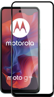 GLOBAL NOMAD Edge To Edge Tempered Glass for MOTOROLA g04s(Pack of 1)