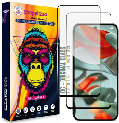 Shoppitzzo Edge To Edge Tempered Glass for Google Pixel 9 Pro XL (6.8 Inch)(Pack of 2)