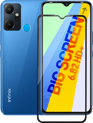 Flipkart SmartBuy Edge To Edge Tempered Glass for Infinix Smart 6 Plus(Pack of 1)