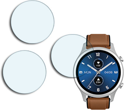 ARBAN Edge To Edge Tempered Glass for NoiseFit Halo Smartwatch 1.43 inch ANTIBLUE TEMPERED GLASS(Pack of 3)