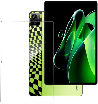 A-Allin1 Edge To Edge Tempered Glass for Realme Pad X 5G 11inch (2022), Crystal Clear, Multi-Level Protection(Pack of 1)