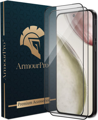 ArmourPro Edge To Edge Tempered Glass for Vivo X200 FE 5G, Vivo X200 FE(Pack of 2)