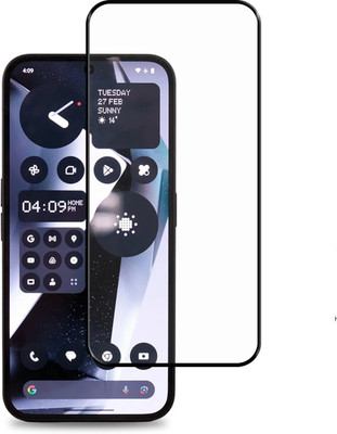 Flipkart SmartBuy Edge To Edge Tempered Glass for Nothing Phone (2a) 5G, Nothing Phone (2a) Plus Glass(Pack of 1)