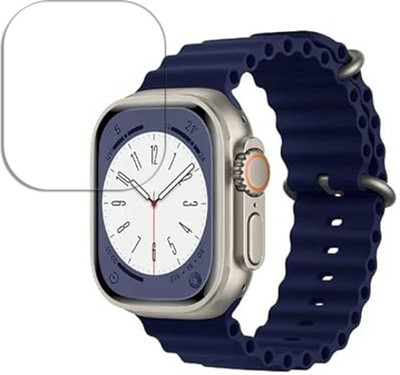SOMTONE Edge To Edge Tempered Glass for T800 Ultra Watch Smartwatch 1.9 inch SMARTWATCH SCREEN GUARD(Pack of 1)