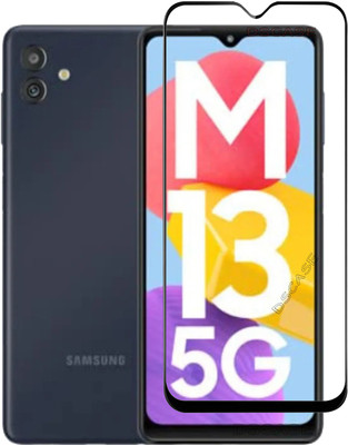 DSCASE Edge To Edge Tempered Glass for Samsung Galaxy M13 5G(Pack of 1)