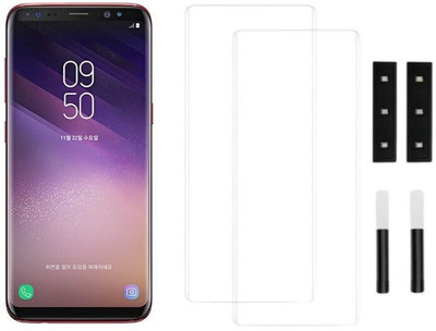 crixus Edge To Edge Tempered Glass for Samsung Galaxy S8(Pack of 2)