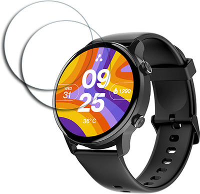 ARBAN Edge To Edge Tempered Glass for AMBRANE Wise Roam 2 1.39 INCH SMARTWATCH SCREEN GUARD(Pack of 2)