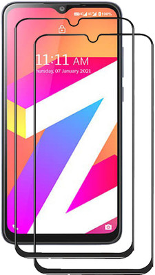 NSTAR Edge To Edge Tempered Glass for Lava Z3 Pro(Pack of 2)