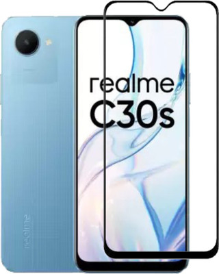 AKSHUD Tempered Glass Guard for realme C30s(Pack of 1)