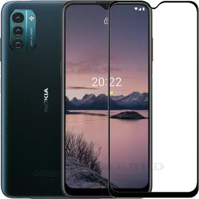 ECMERED Edge To Edge Tempered Glass for Nokia G21(Pack of 1)