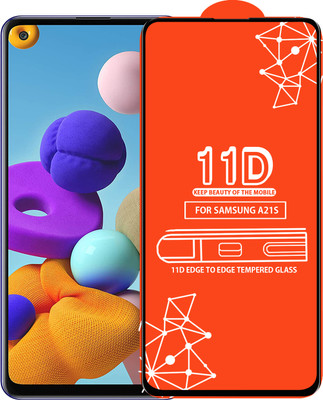 Roxel Edge To Edge Tempered Glass for Samsung Galaxy A21S(Pack of 1)