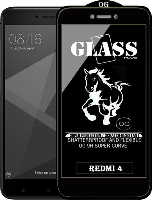 PFOAM Edge To Edge Tempered Glass for Mi Redmi 4(Pack of 1)