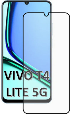NEXZONE Edge To Edge Tempered Glass for Vivo T4 Lite 5G(Pack of 1)