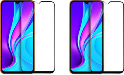 DMJHP Edge To Edge Tempered Glass for Realme Narzo 20(Pack of 2)