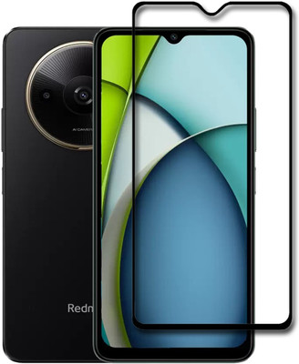NKCASE Edge To Edge Tempered Glass for Redmi A3, Poco C61, Redmi A3x(Pack of 1)
