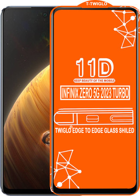 Flipkart SmartBuy Edge To Edge Tempered Glass for INFINIX ZERO 5G 2023 TURBO(Pack of 1)