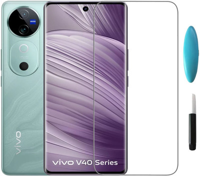 Hyper Edge To Edge Tempered Glass for vivo V40 Pro, Vivo V40 Pro(Pack of 1)