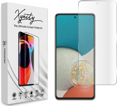 XYNITY Edge To Edge Tempered Glass for Moto G62 5G(Pack of 1)
