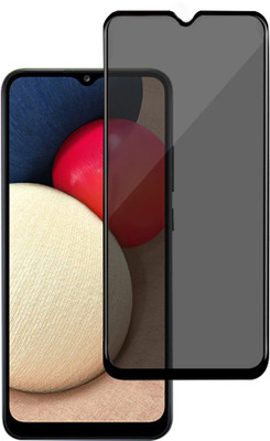 GLOBAL NOMAD Edge To Edge Tempered Glass for SAMSUNG Galaxy M02(Pack of 1)