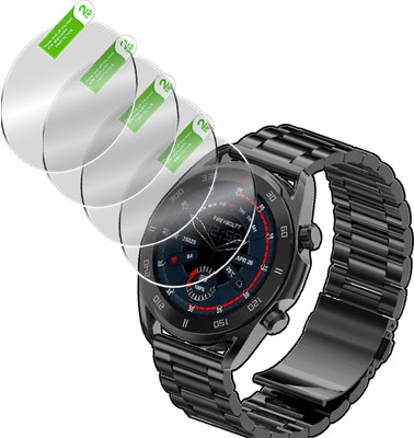daffin Edge To Edge Tempered Glass for Fire Boltt Spectre SMARTWATCH(Pack of 4)
