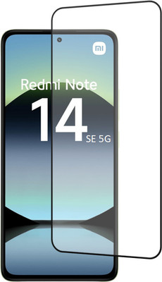 NEXZONE Edge To Edge Tempered Glass for REDMI Note 14 SE 5G(Pack of 1)