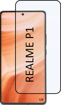 NEXZONE Edge To Edge Tempered Glass for Realme P1 5G(Pack of 1)
