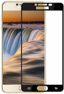 HIE POWER Edge To Edge Tempered Glass for Samsung Galaxy C7 Pro(Pack of 1)