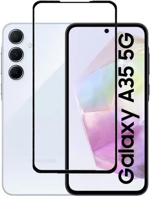 KMPERED Edge To Edge Tempered Glass for SAMSUNG A16 5G, SAMSUNG A16, samsung a16 5g, samsung a16(Pack of 1)