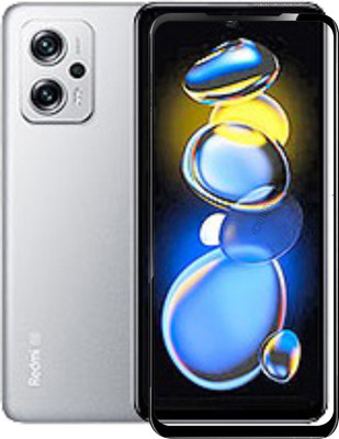 Chronic Edge To Edge Tempered Glass for Redmi K50i 5G(Pack of 1)