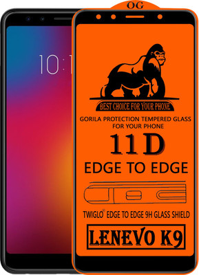 11D Edge To Edge Tempered Glass for LENEVO K9(Pack of 1)