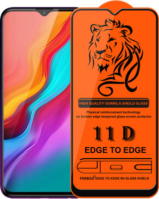 Forego Edge To Edge Tempered Glass for Infinix Hot 8(Pack of 1)