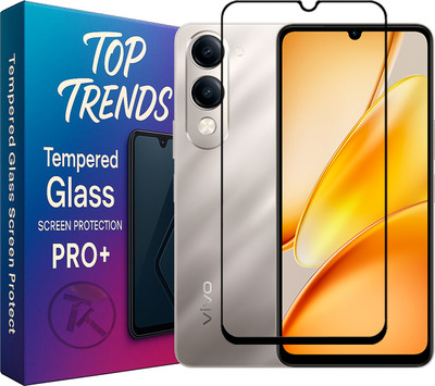 TopTrends Edge To Edge Tempered Glass for VIVO T4 LITE 5G, with Easy Self Installation Kit(Pack of 1)