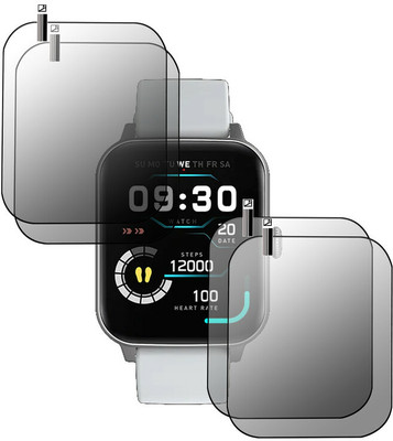 daffin Edge To Edge Tempered Glass for Fire Boltt falcon(Pack of 4)