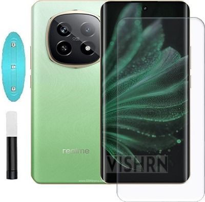 VISHRN CASES Edge To Edge Tempered Glass for Realme P2 Pro 5G(Pack of 1)