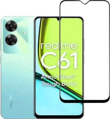 SRT Edge To Edge Tempered Glass for POCO C61(Pack of 1)