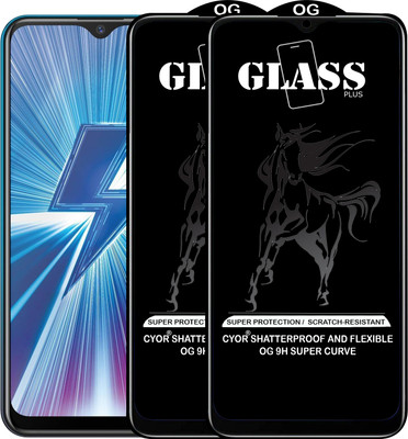 CYOR Edge To Edge Tempered Glass for VIVO Y12(Pack of 2)