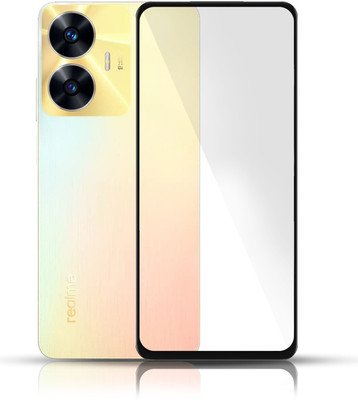 GLOBAL NOMAD Edge To Edge Tempered Glass for realme C55(Pack of 1)