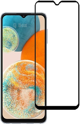 Q Box Edge To Edge Tempered Glass for Samsung Galaxy A23 5G(Pack of 1)