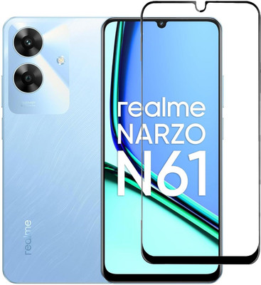 SSR Edge To Edge Tempered Glass for REALME C61/NARZO N61(Pack of 1)