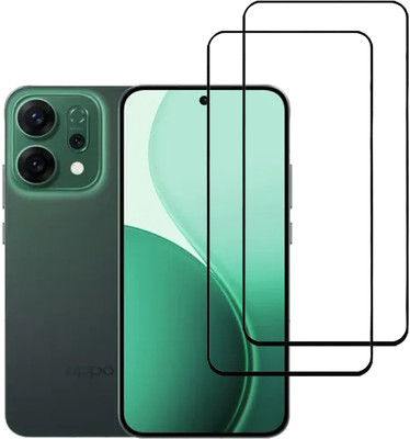 KARTRAY Edge To Edge Tempered Glass for Oppo Reno 14 5G(Pack of 2)