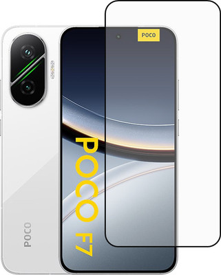 NEXZONE Edge To Edge Tempered Glass for POCO F7 5G(Pack of 1)