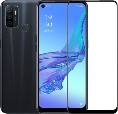 HQ Protection Edge To Edge Tempered Glass for OPPO A53 2020(Pack of 1)