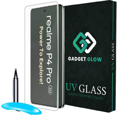 Gadget Glow Edge To Edge Tempered Glass for Realme P4 Pro 5G, Realme P4 Pro(Pack of 1)