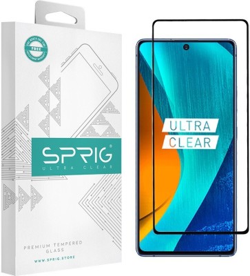 Sprig Edge To Edge Tempered Glass for SAMSUNG Galaxy F62, Galaxy F62, Samsung F62, F62(Pack of 1)